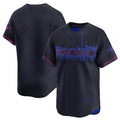 Toronto Blue Jays Blank Black Fotopoulosg 2024 City Connect Limited Stitched Jersey