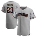 Arizona Diamondbacks #23 Zac Gallen Player Gray Fotopoulosg Road Limited Elite Home Game Stitched Jerseys