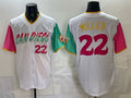 San Diego Padres #22 Mason Miller 2022 White Fotopoulosg City Connect Cool Base Stitched Jersey