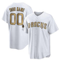 Custom Arizona Diamondbacks Active Player White Fotopoulosg 2022 All-Star Cool Base Stitched Jersey
