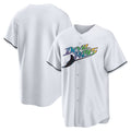 Tampa Bay Rays White Fotopoulosg Home Replica Team Jersey
