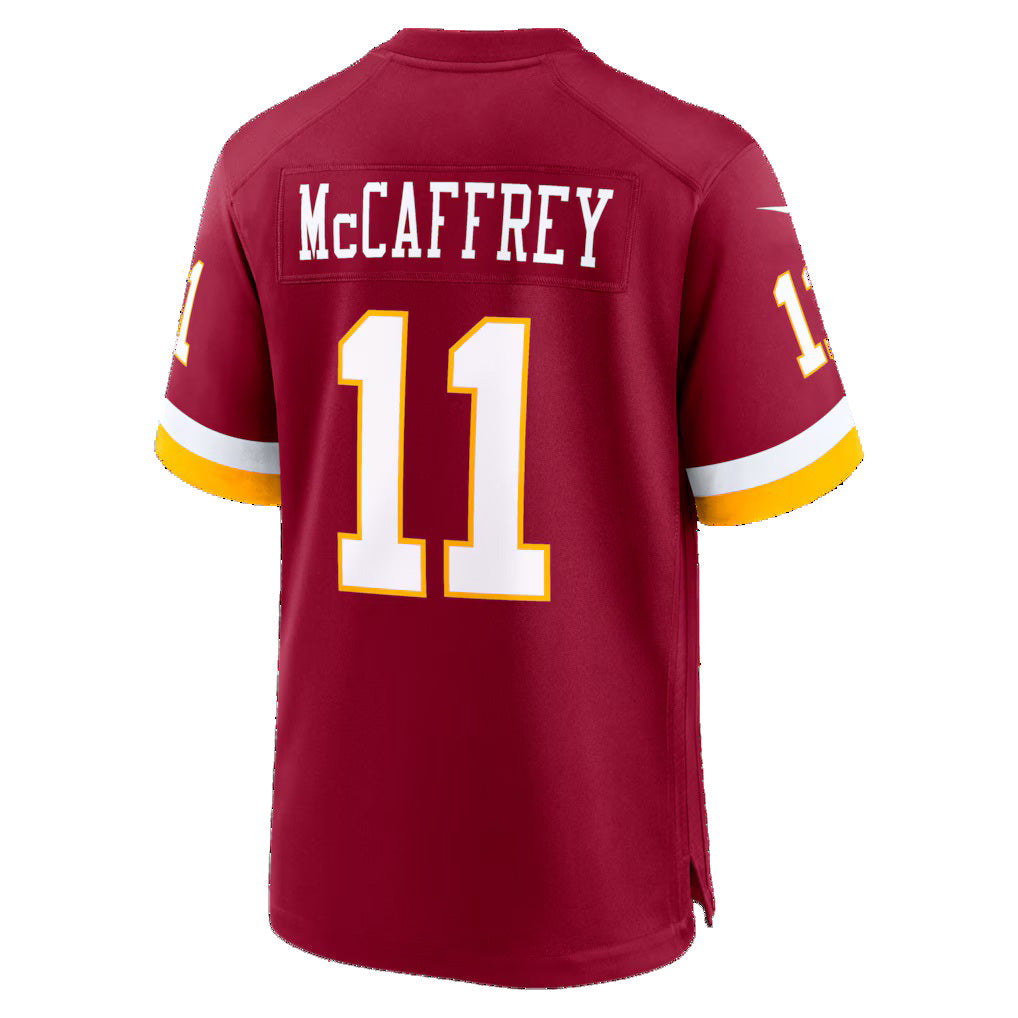 W.Commanders #11 Luke McCaffrey Burgundy Fotopoulosg Game Jersey