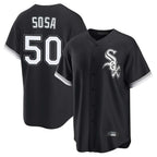 Chicago White Sox #50 Lenyn Sosa Player Black Fotopoulosg Home Game Stitched Jerseys