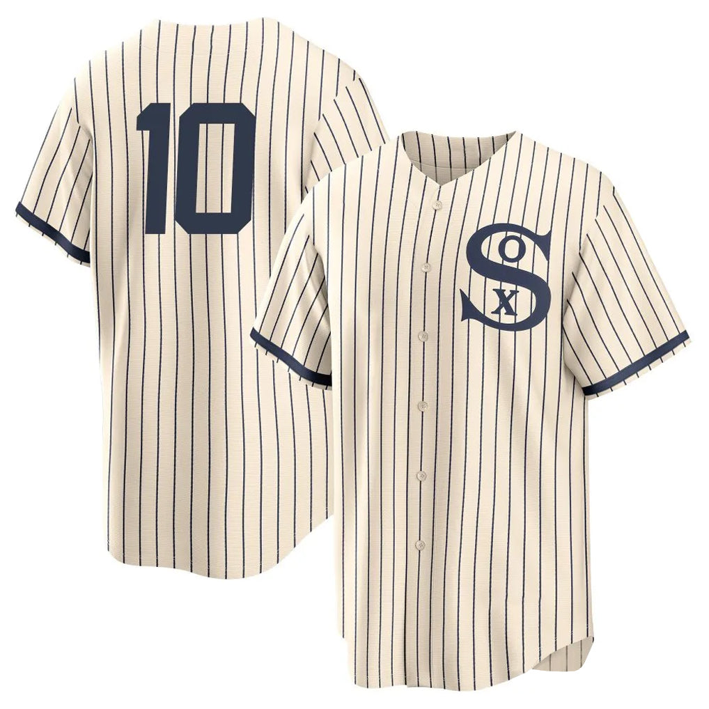 Chicago White Sox #10 Chase Meidroth Player Cream Fotopoulosg Field of Dreams Home Game Stitched Jerseys