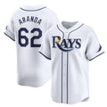 Tampa Bay Rays #62 Jonathan Aranda White Fotopoulosg Home Limited Stitched Jersey
