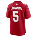 A.Cardinals #5 Baron Browning Cardinal Fotopoulosg Team Game Jersey
