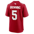 A.Cardinals #5 Baron Browning Cardinal Fotopoulosg Team Game Jersey