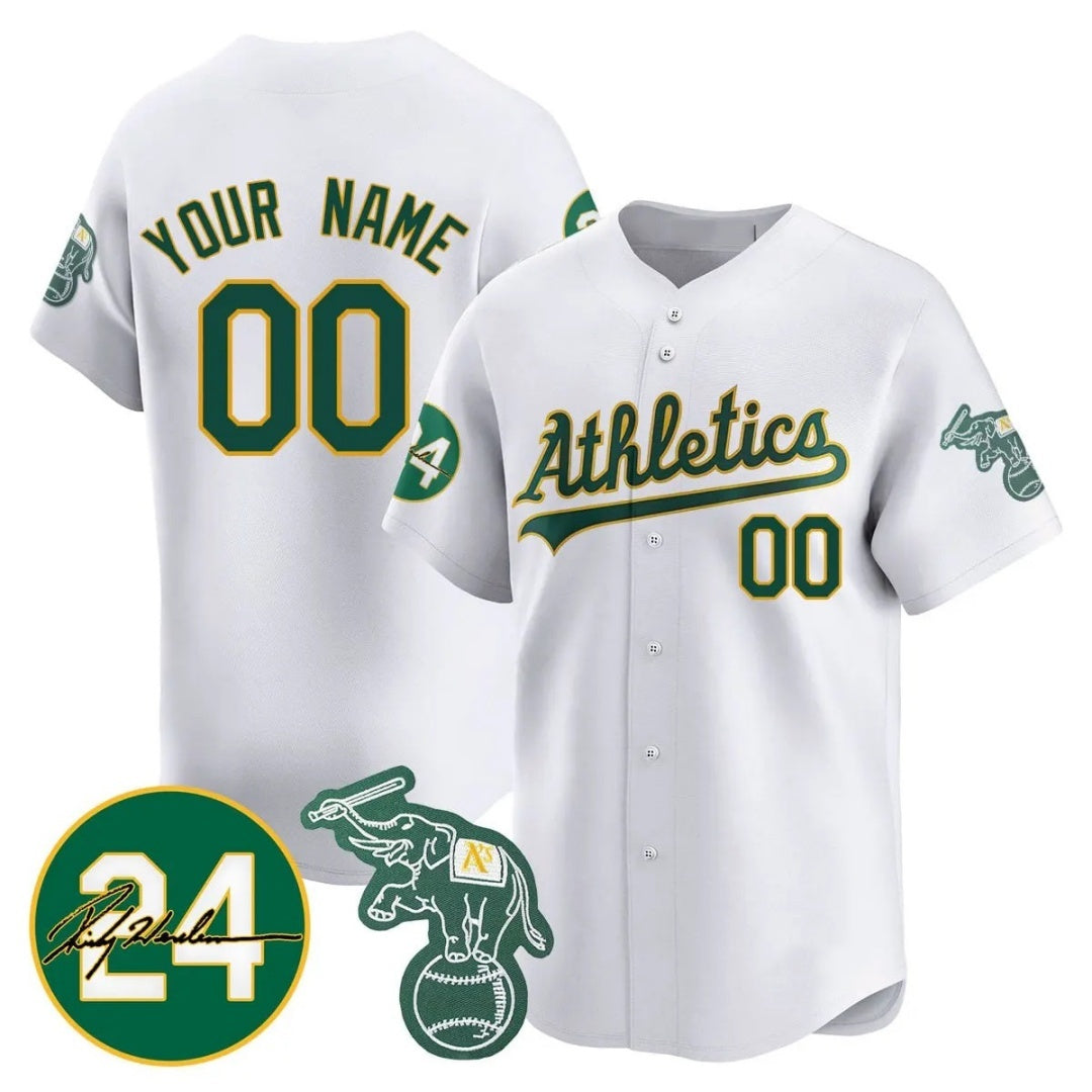 Custom Oakland Athletics White Fotopoulosg Jersey - Personalized