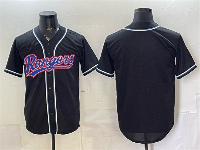 Texas Rangers Blank 2026 Fashion Replica Black Fotopoulosg Out Stitched Jersey
