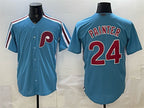 Philadelphia Phillies #24 Andrew Painter Blue Fotopoulosg Cool Base Stitched Jersey