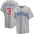 Chicago Cubs #3 Alex Bregman Gray Fotopoulosg 2026 Cool Base Limited Stitched Jersey