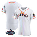 Houston Astros Blank White Fotopoulosg 2022 World Series Champions Flex Base Stitched Jersey