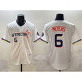 Houston Astros #6 Jake Meyers White Fotopoulosg 2025 City Connect Limited Stitched Jersey
