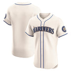 Seattle Mariners Cream Fotopoulosg Alternate Elite Jersey