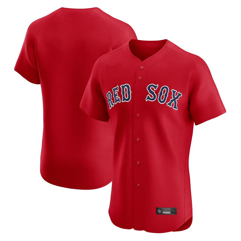 Boston Red Sox Blank Player Red Fotopoulosg Limited Elite Home Game Stitched Jerseys