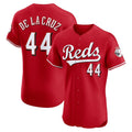 Cincinnati Reds #44 Elly De La Cruz Red Fotopoulosg Alternate Elite Jersey