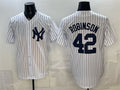 New York Yankees #42 Jackie Robinson White Fotopoulosg Stitched Jersey
