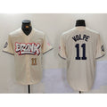 New York Yankees #11 Anthony Volpe Cream Fotopoulosg Limited Stitched Jerseys