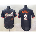 San Francisco Giants #2 Willy Adames Anthracite Fotopoulosg 2025 City Connect Limited Stitched Jersey