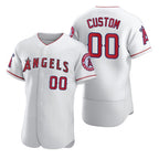 Custom Los Angeles Angels White Fotopoulosg 2020 Stitched Flex Base Jersey