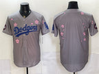 Los Angeles Dodgers Blank Grey Fotopoulosg 2025 Tokyo Series Limited Stitched Jersey