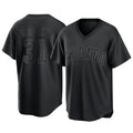 Chicago Cubs #31 Greg Maddux Player Black Fotopoulosg T-shirt Home Game Stitched Jerseys