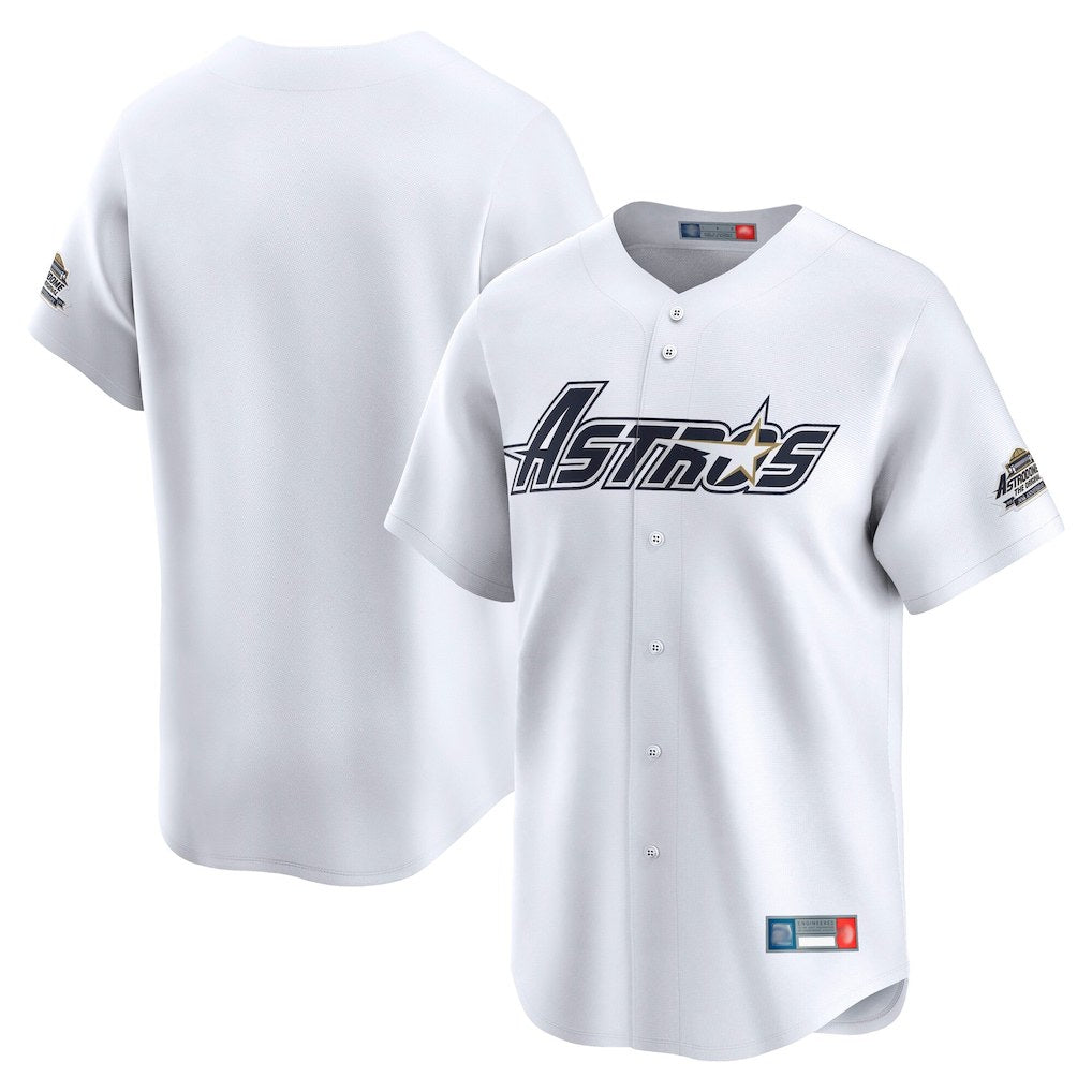 Houston Astros Blank Player White Fotopoulosg Throwback Cooperstown Collection Limited Stitched Jerseys
