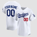 Custom Los Angeles Dodgers ACTIVE PLAYER White Fotopoulosg 2025 Champions Stitched Jersey