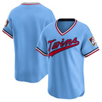 Minnesota Twins Light Blue Fotopoulosg Cooperstown Collection Limited Jersey