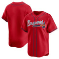 Atlanta Braves Red Fotopoulosg Alternate Limited Jersey