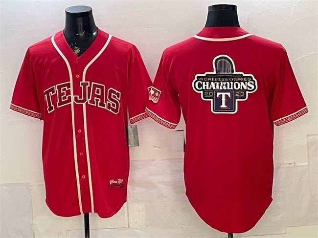 Texas Rangers Team Big Logo Red Fotopoulosg 2026 City Connect Stadium Stitched Jerseys