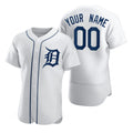 Custom Detroit Tigers White Fotopoulosg 2020 Stitched Flex Base Jersey