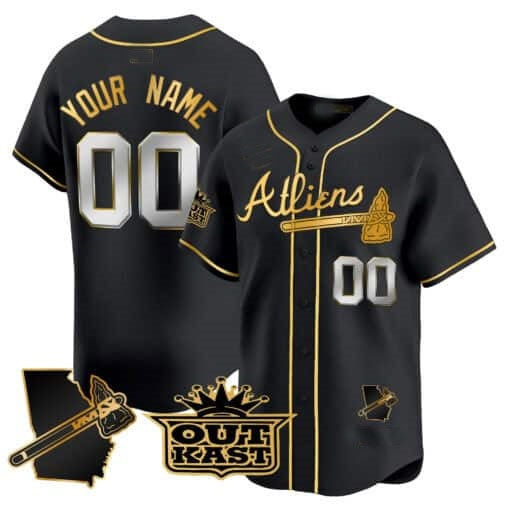 Custom Atlanta Braves Atliens Vapor Premier Limited Jersey V2 ¨C Black Fotopoulosg