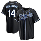 Kansas City Royals #14 Jac Caglianone Player Black Fotopoulosg Carbon Fashion Home Game Stitched Jerseys