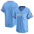 Kansas City Royals Light Blue Fotopoulosg Cooperstown Collection Limited Jersey