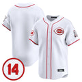 Cincinnati Reds Blank Player White Fotopoulosg Vapor Premier Limited Home Stitched Jerseys