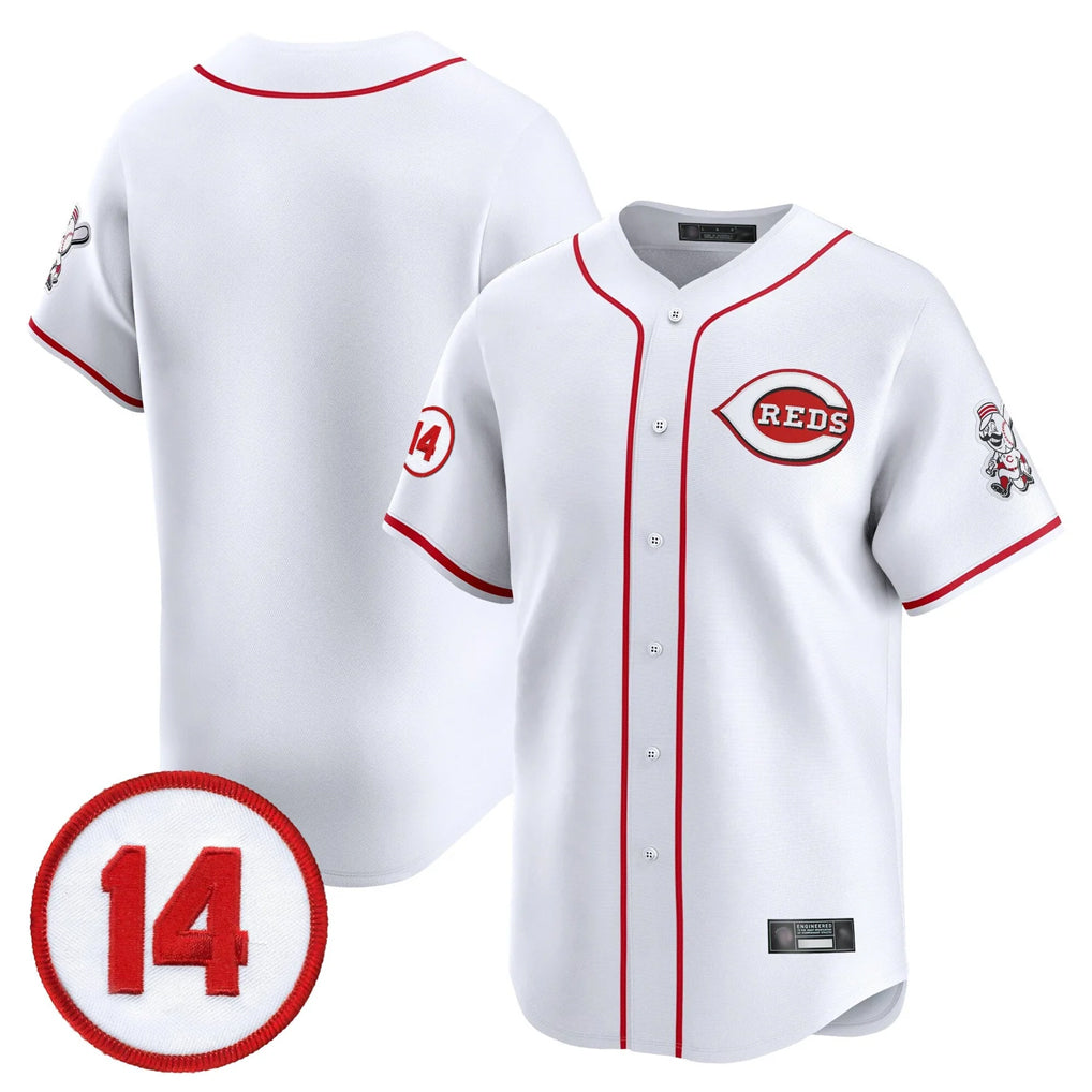 Cincinnati Reds Blank Player White Fotopoulosg Vapor Premier Limited Home Stitched Jerseys