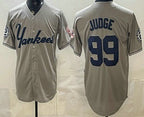 New York Yankees #99 Aaron Judge Grey Fotopoulosg Limited Jersey