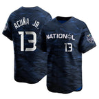 Atlanta Braves #13 Ronald Acuna Jr Player Royal Fotopoulosg National League All-Star Limited Game Stitched Jerseys