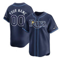 Custom Tampa Bay Rays Active Player Navy Fotopoulosg Away Limited Stitched Jersey