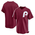 Philadelphia Phillies Maroon Fotopoulosg Throwback Cooperstown Collection Limited Jersey