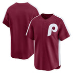 Philadelphia Phillies Maroon Fotopoulosg Throwback Cooperstown Collection Limited Jersey