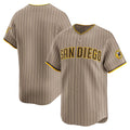 San Diego Padres Khaki Fotopoulosg Alternate Limited Jersey