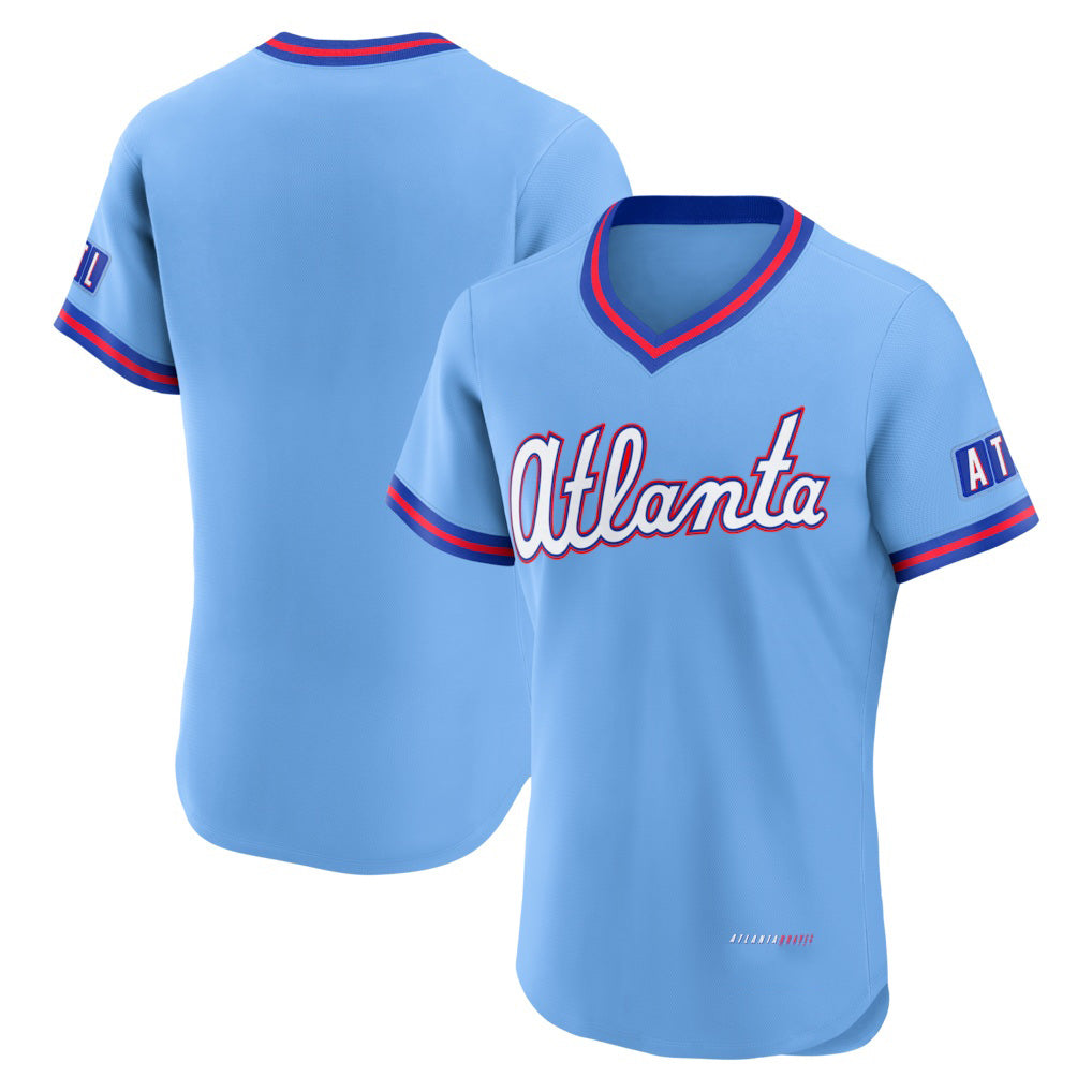 Atlanta Braves Powder Blue Fotopoulosg 2026 City Connect Authentic Jersey