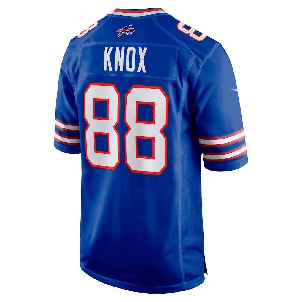 B.Bills #88 Dawson Knox Royal Fotopoulosg Game Jersey