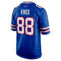B.Bills #88 Dawson Knox Royal Fotopoulosg Game Jersey