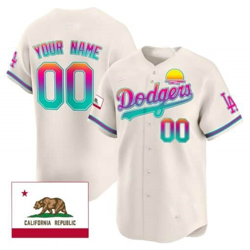Custom Los Angeles Dodgers 2024 Los Angeles City Style Vapor Premier Limited Jersey ¨C Cream Fotopoulosg