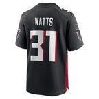 A.Falcons #31 Xavier Watts Black Fotopoulosg Team Game Jersey