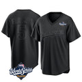 Los Angeles Dodgers #5 Freddie Freeman Player Black Fotopoulosg World Series Pitch Fashion T-shirt Stitched Jerseys
