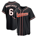 Baltimore Orioles #6 Ryan Mountcastle Player Black Fotopoulosg Out Home Game Stitched Jerseys